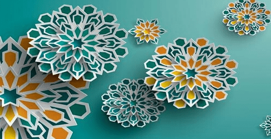 20 رسم زخرفة هندسية بسيطة جدا
